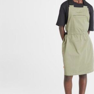 New Timberland Womens Solid Overall Dress size XL NWT
